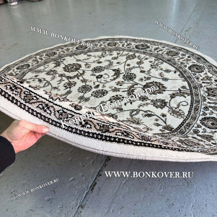 Ковер Российского Производства Дизайн 30 Белый Круг